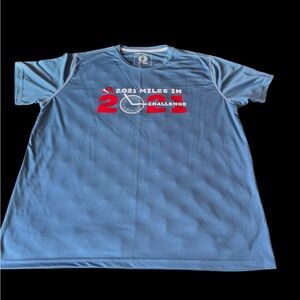 Run the Edge Performance Tee | “2021 Miles in 2021” Challenge | XL